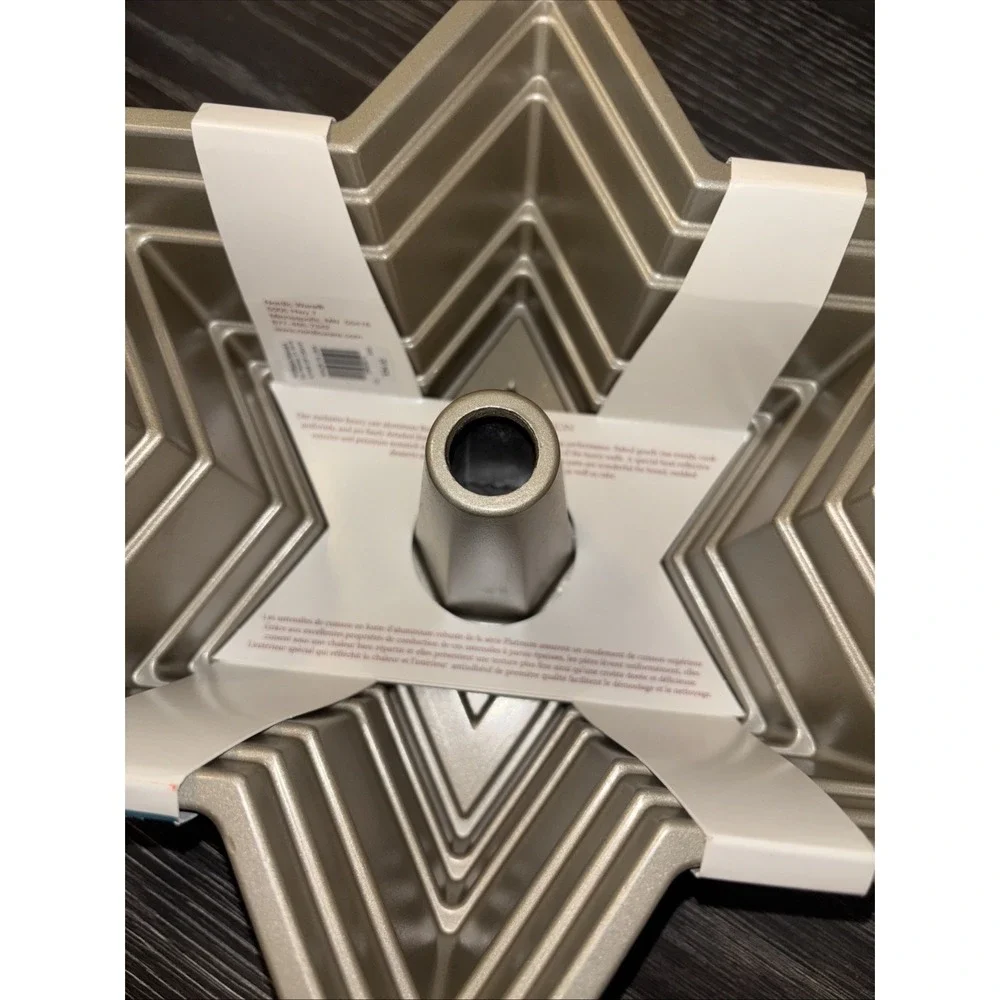 Vintage Nordic Ware 10 Cup Bundt Pan Heavy‎ Cast Aluminum Star Of David